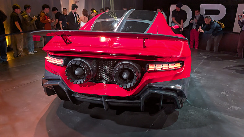 The Rear End Of The Dreame Next 01 Jet Edition