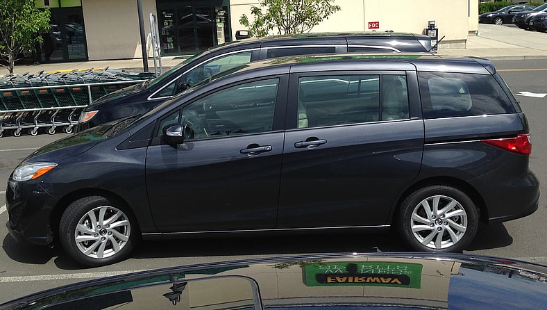 What the Cars of 'Your Friends & Neighbors' Say About Its Rich and Regretful Characters 10 2014 Mazda 5 Minivan