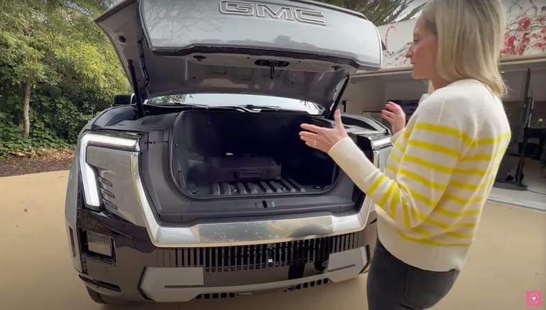 11 Things We Love About the GMC Sierra EV Pickup Truck—And One Thing That's Missing 13 A Girls Guide To Cars | 11 Things We Love About The Gmc Sierra Ev Pickup Truck—And One Thing That'S Missing - The Oversized Frunk In The 2025 Gmc Sierra Ev