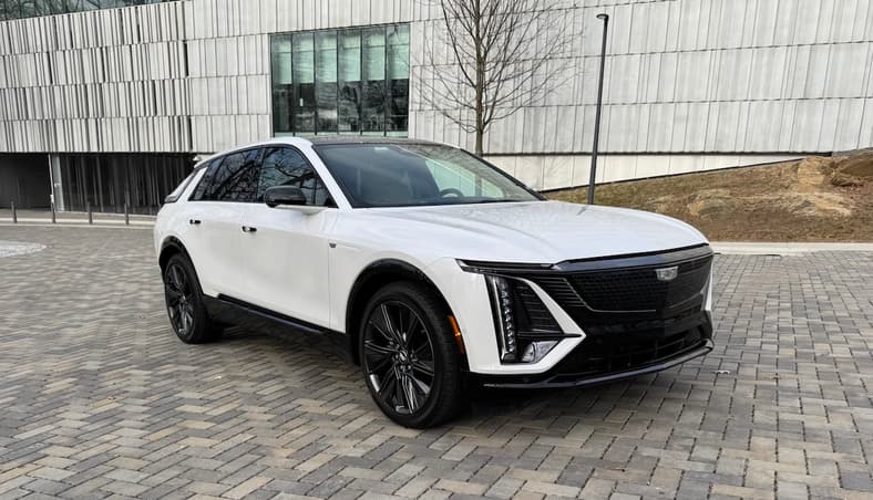 The Front Of The Cadillac Lyriq