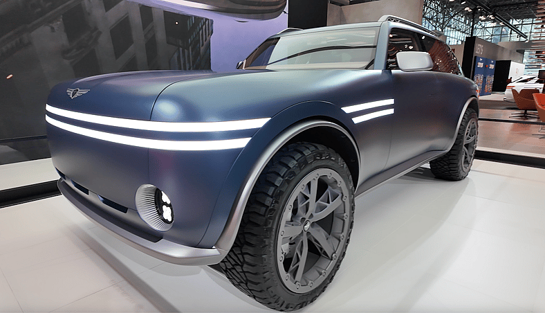 The Front Of The Genesis X Gran Equator Concept