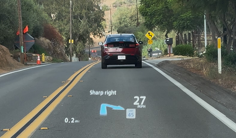 Head Up Display In The 2026 Nissan Leaf