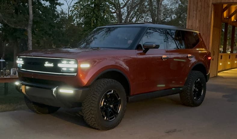 Car Culture, Future Tech, Gorgeous Design: What to see at the 2025 LA Auto Show 3 The Scout Traveler With Signature Lights