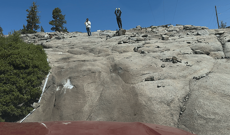 Yes We Are Driving Up That Hill In The Rivian R1 Quad