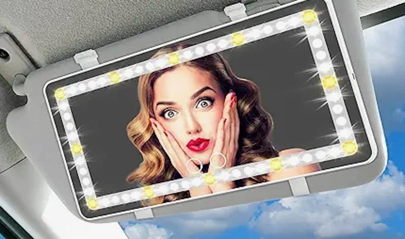 Lighted Visor Mirror Is The Best Mother'S Day Gift
