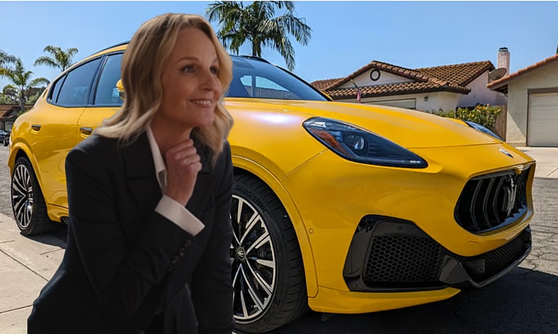 Helen Hunt Maserati Grecale