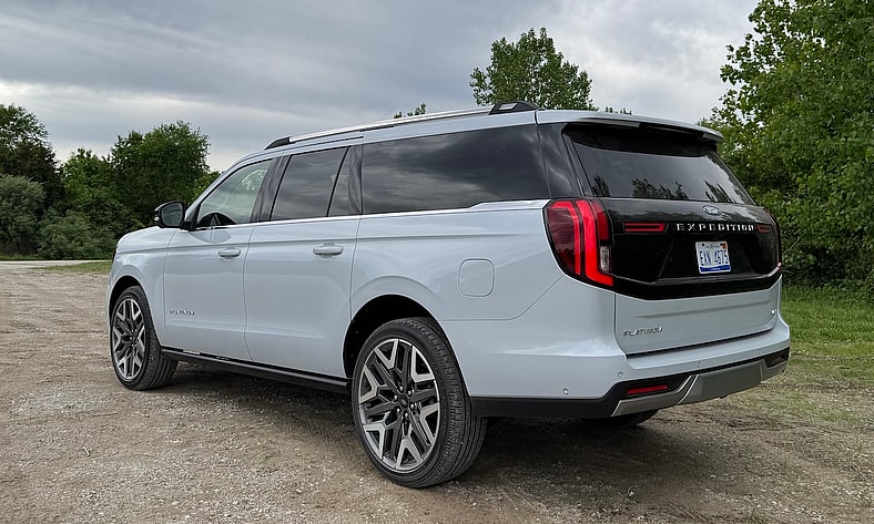 The Rear End Of The 2025 Ford Expedition