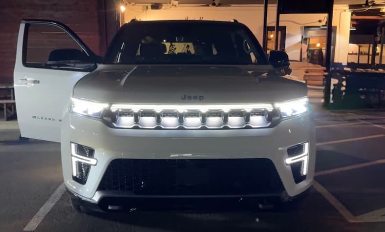 The 2026 Jeep Grand Wagoneer At Night