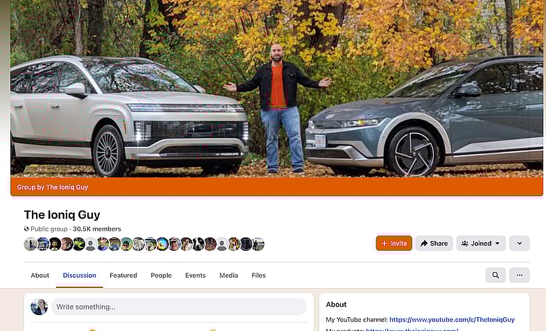 The Ioniq Guy Facebook Group