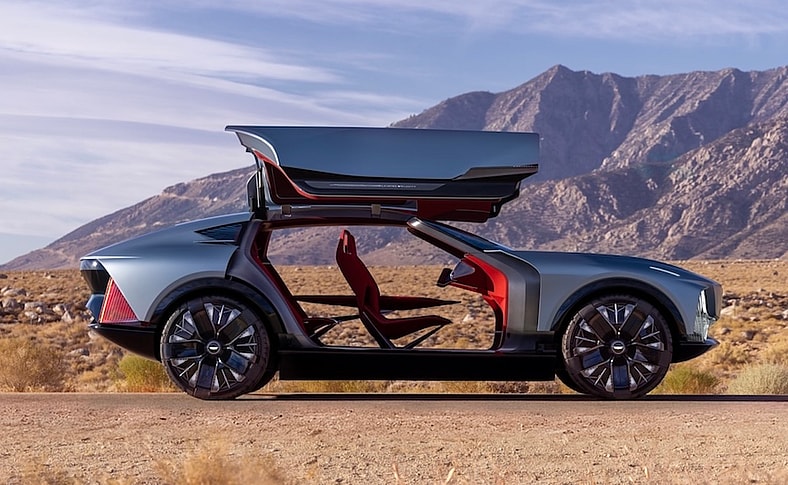 A Completely Open Cabin Is A Unique Concept In The Cadillac Elevated Velocity