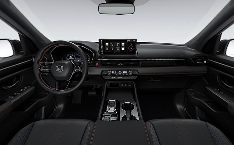 The Entry-Level Honda Pilot Sport Offers A Lot Of Nice Features And Even The Cloth Seats Have Some Nice Details