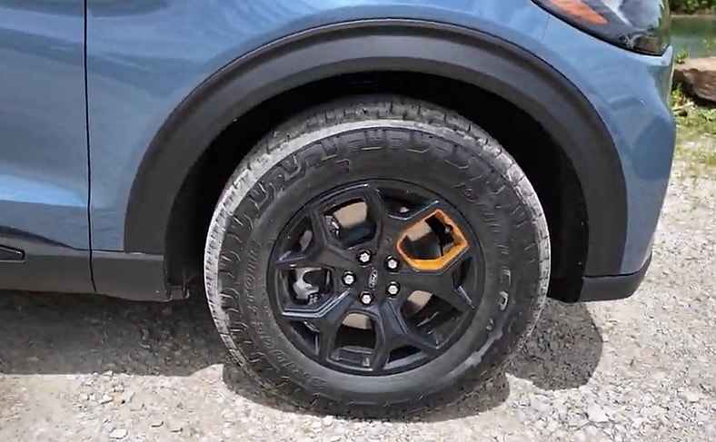Wheels On The 2026 Ford Explorer Tremor Edition Feature Classic Tremor Details