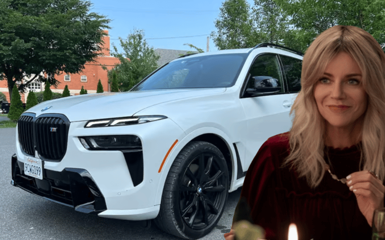 Kaitlin Olsen And The Bmw X7