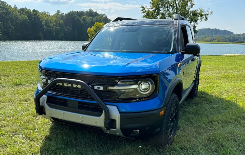 The Best Small SUVs For Families: Easy to Drive And Easy On the Budget 12 The Front End Of The 2025 Ford Bronco Sport