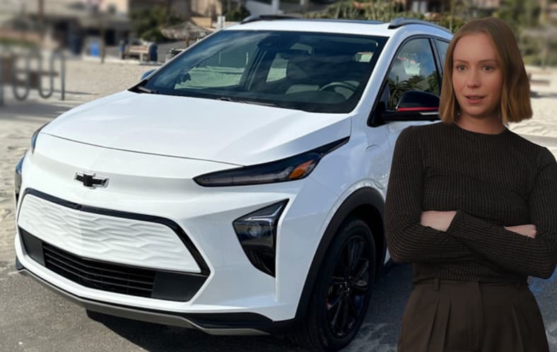 Hannah Einbinder And The Chevrolet Bolt