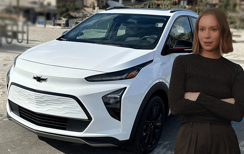 Hannah Einbinder And The Chevrolet Bolt