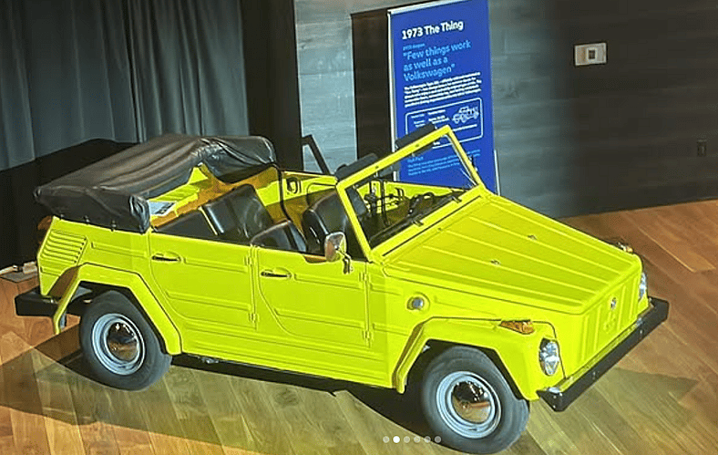 The Vw Thing, A Vintage Convertible That'S Kept Its Cool Vibes