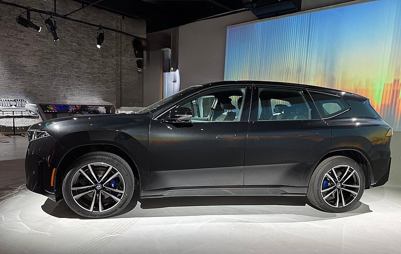 The New BMW X3 is All Electric and It Will Blow You Away: 2026 BMW iX3 First Look 10 A Profile View Of The 2026 Bmw Ix3