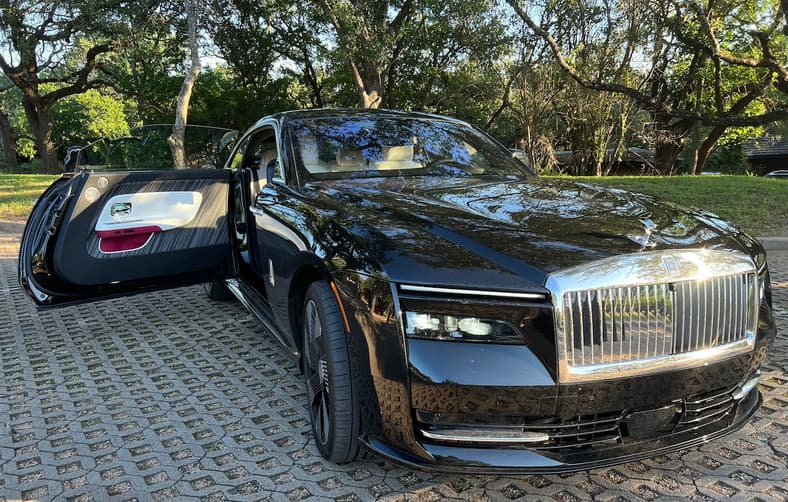 Doors Open From The Rear In The Rolls-Royce Spectre