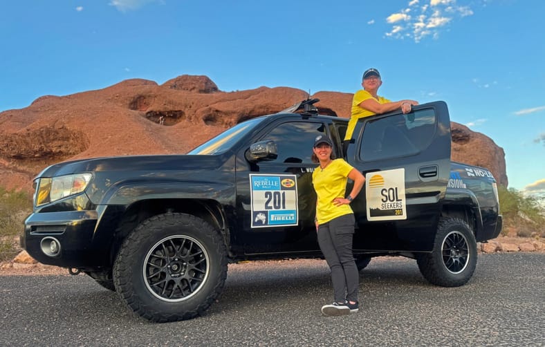 Team 201, Consisting Of Jill Ciminillo And Lola Wolford