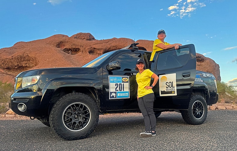 Team 201, Consisting Of Jill Ciminillo And Lola Wolford