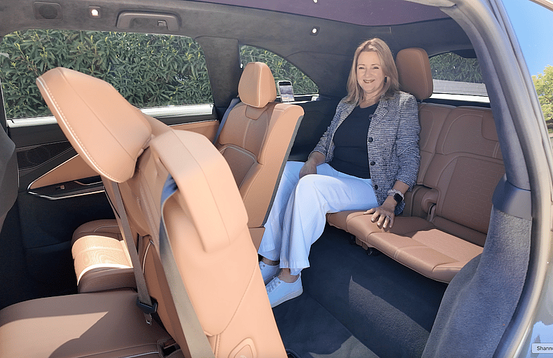 Lucid Gravity May be the Ultimate 3-Row SUV: Electric, Luxury, Minivan-Style Space 4 The 3Rd Row Is Huge In The Lucid Gravity
