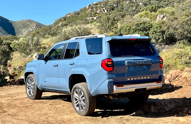 2025 Toyota 4Runner First Look: It’s Back and It’s Awesome 5 The Rear Of The 2025 Toyota 4Runner