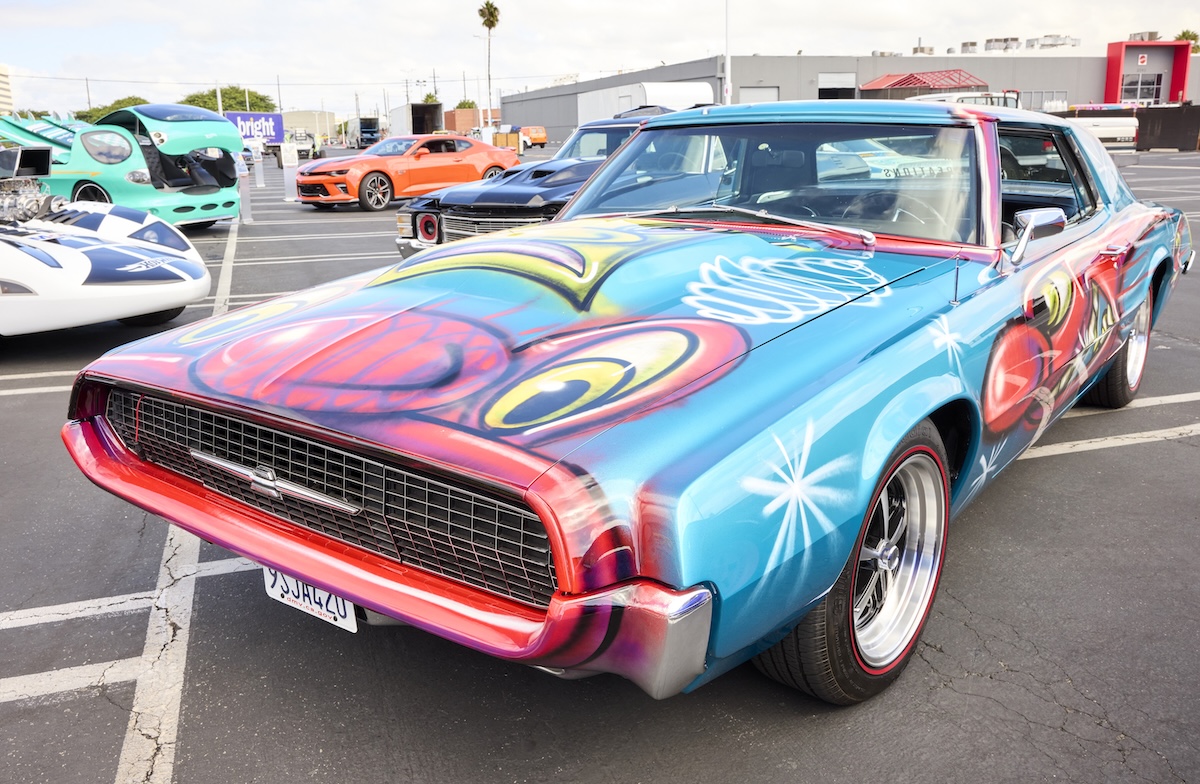 New Entrants And Past Winners Take Their Place In The Mattel Design Center Parking Lot Ahead Of The Legends Tour