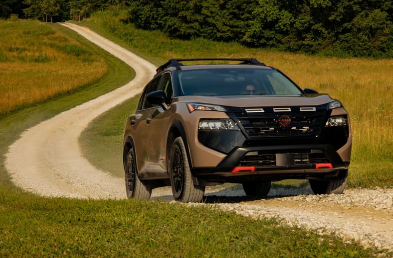 Shopping For a Subaru Outback? Here Are 8 SUVs We Think You Should Consider First 8 The Front End Of The Nissan Rogue Rock Creek Off-Road