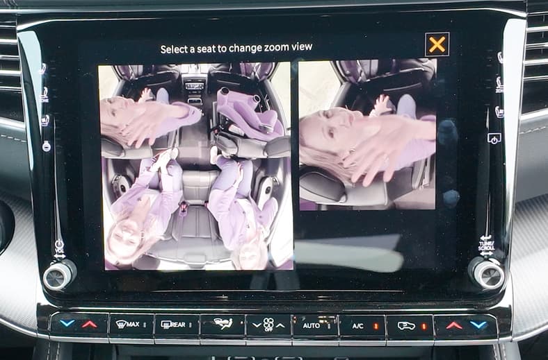 Sitting In All The Seats To Really Try Out The Fam Cam In The 2026 Jeep Grand Wagoneer