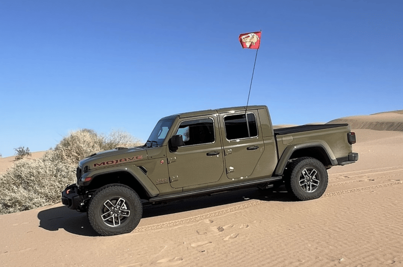 The Jeep Gladiator Mojave Driven By Lyn Woodward For The 2025 Rebelle Rally