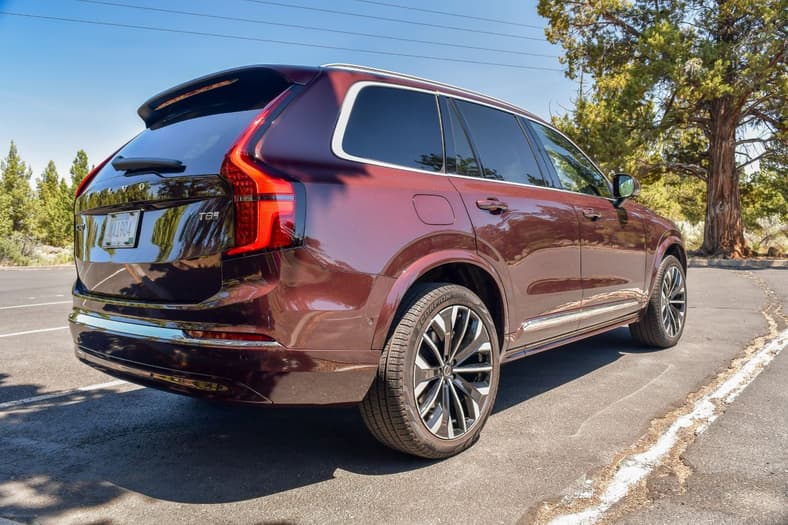 The Rear End Of The 2025 Volvo Xc90 T8 Ultra Phev