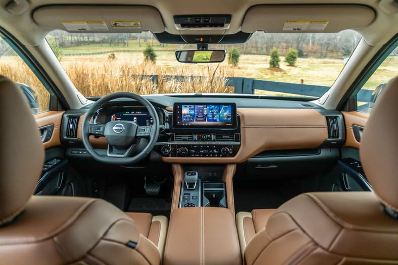 The Updated Interior In The 2026 Nissan Pathfinder