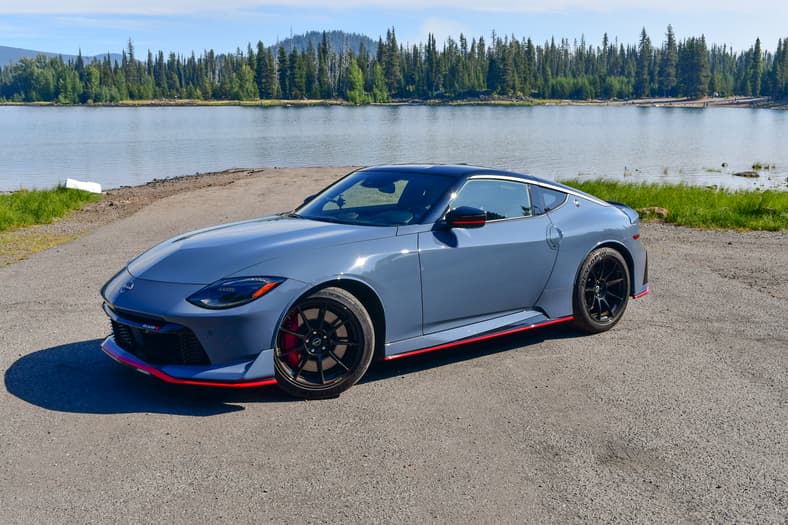 The Front End Of The 2026 Nissan Z Nismo