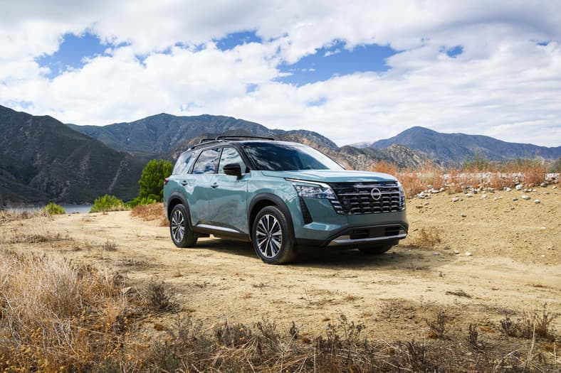 The Front Quarter End Of The 2026 Nissan Pathfinder