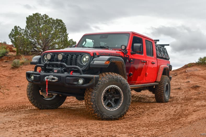 The Side Profile Of The 2026 Red Rock Gladiator Concept
