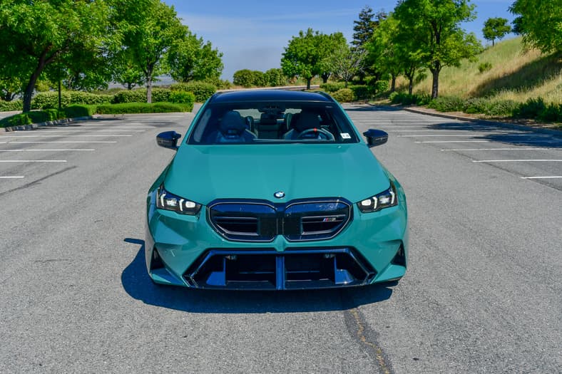 Why Do So Many People Love the 2025 BMW M5 PHEV Touring Wagon? I Reviewed it and Now, I Get It 8 A Top Down View Of The 2025 Bmw M5 Touring Wagon Phev