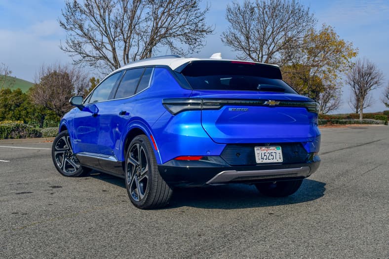 The Rear Quarter End Of The 2026 Chevy Equinox Ev