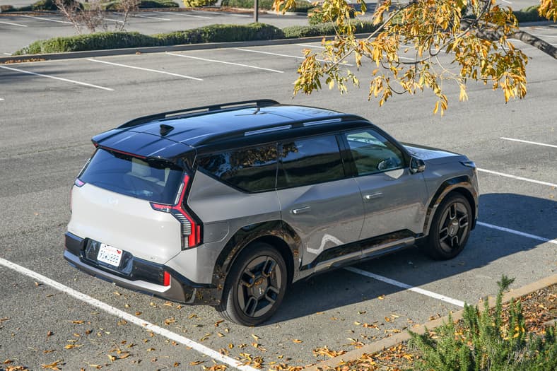 A Top-Down View Of The 2026 Kia Ev9