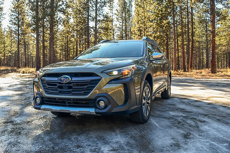 Mother’s Day Behind the Wheel: Our Favorite Family Cars and the Lessons We Aim to Leave for Our Kids 7 The Front End Of The 2024 Subaru Outback Touring Xt