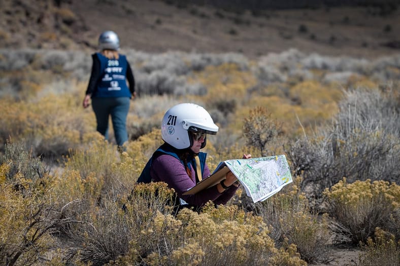 Navigation Is Key In The Rebelle Rally Race. Photo: Mercedes Lilienthal