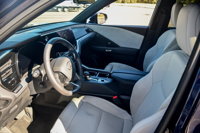 The Lexus TX 550h+ Plug-in Hybrid, the Most Luxe in this 3-Row SUV Family, Has a Lot to Love 7 Driver'S Seat Of The Lexus Tx 550H+ Phev