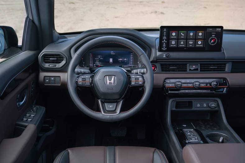 The New Screens In The 2026 Honda Pilot