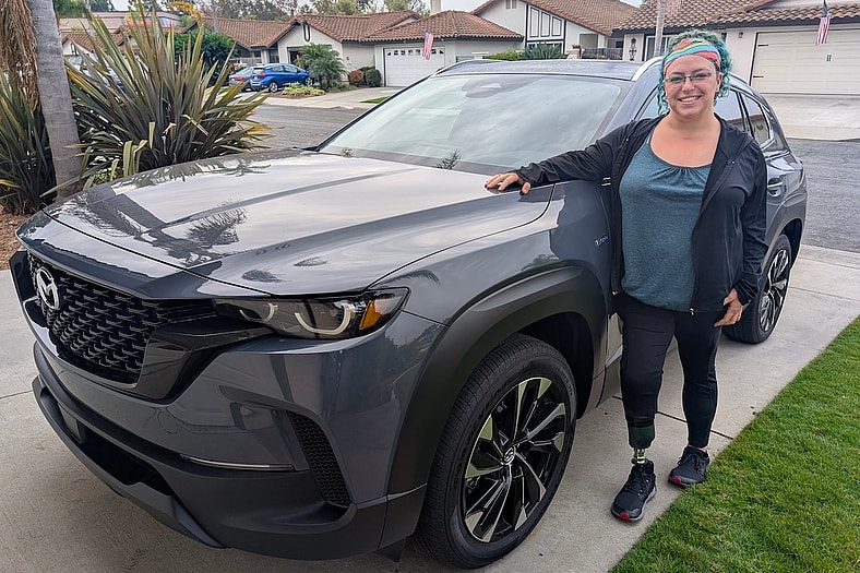 Liv Leigh With The 2025 Mazda Cx-50 Hybrid