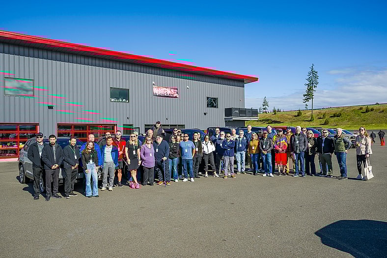 The Mudfest Crew: Journalists And Representatives From Carmakers Readying For The 2025 Competition