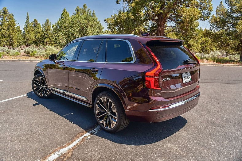 The Rear End Of The 2025 Volvo Xc90 T8 Ultra Phev