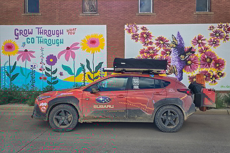 The Side Profile Of The 2025 Subaru Crosstrek Wilderness Andy And Mercedes Lilienthal Used To Traverse The Transamerica Trail