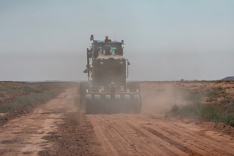 A Grater Being Used On The Transamerica Trail