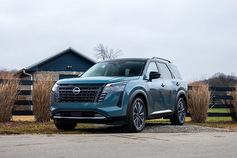 The Updated Front End Of The 2026 Nissan Pathfinder