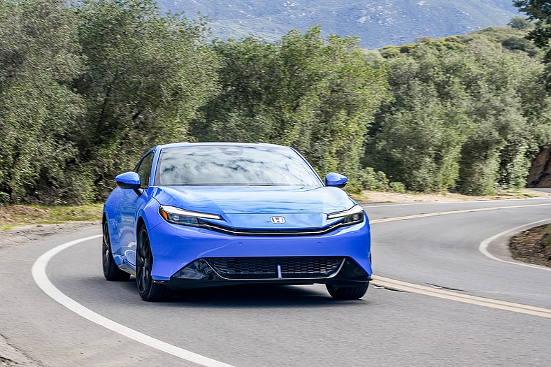 A Rolling Shot Of The 2026 Honda Prelude